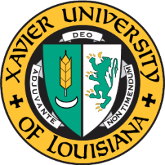 The seal of Xavier University in New Orleans